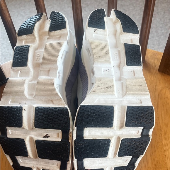 On Running Gray and Black Sneakers - Picture 4 of 6